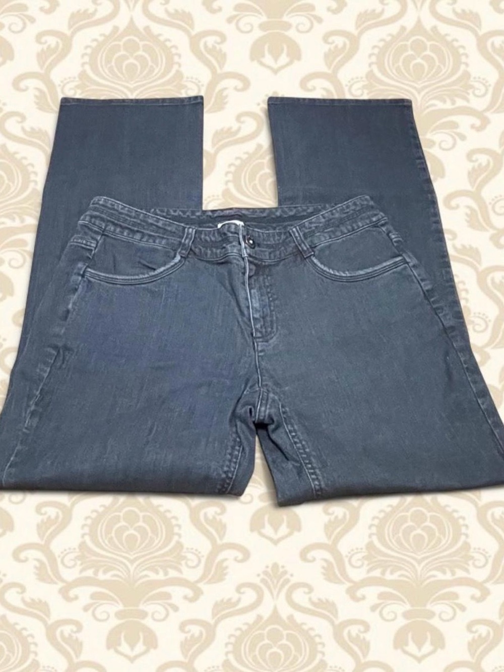 New Liz & Co- Women's Jeans - Dark Blue Wash.